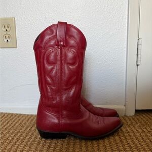 Red Cowboy Boots
